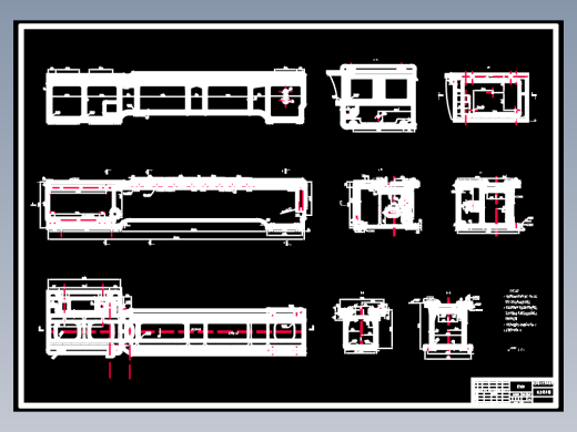 卧式磁性研磨机床(进给机构)设计含4张CAD图