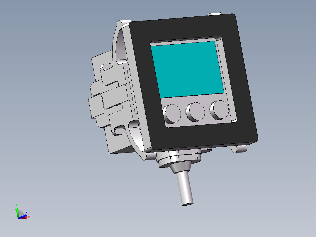 压力传感器PSV-02-PT-FC-V21主视图