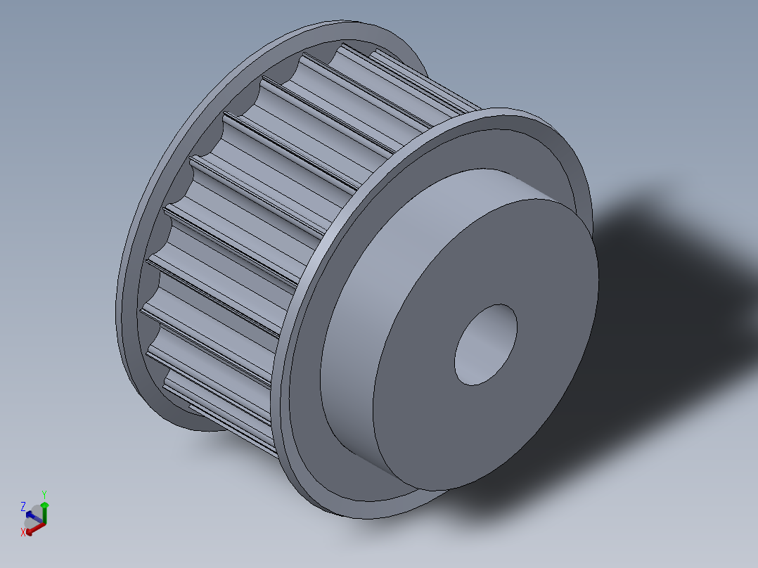 皮带轮22齿同步轮
