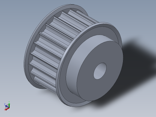 皮带轮22齿同步轮