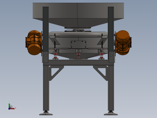 振动糖筛设计前视缩略图