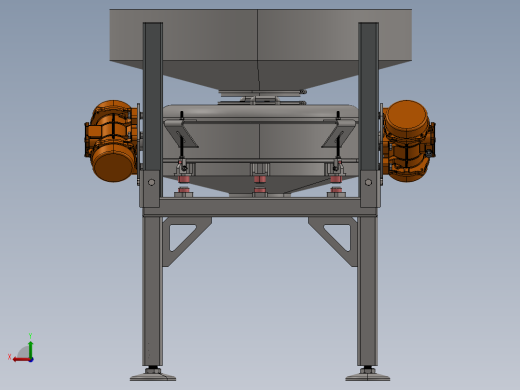 振动糖筛设计后视缩略图