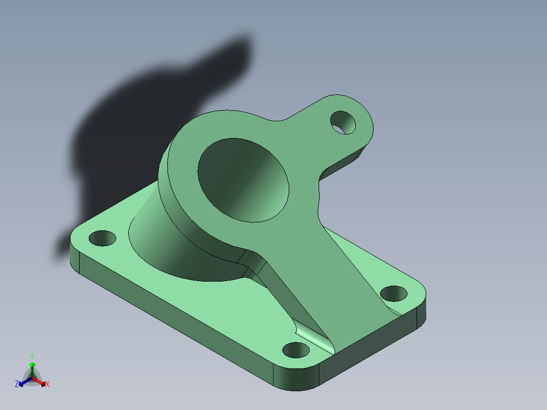 033-SW16练习题正等轴测图