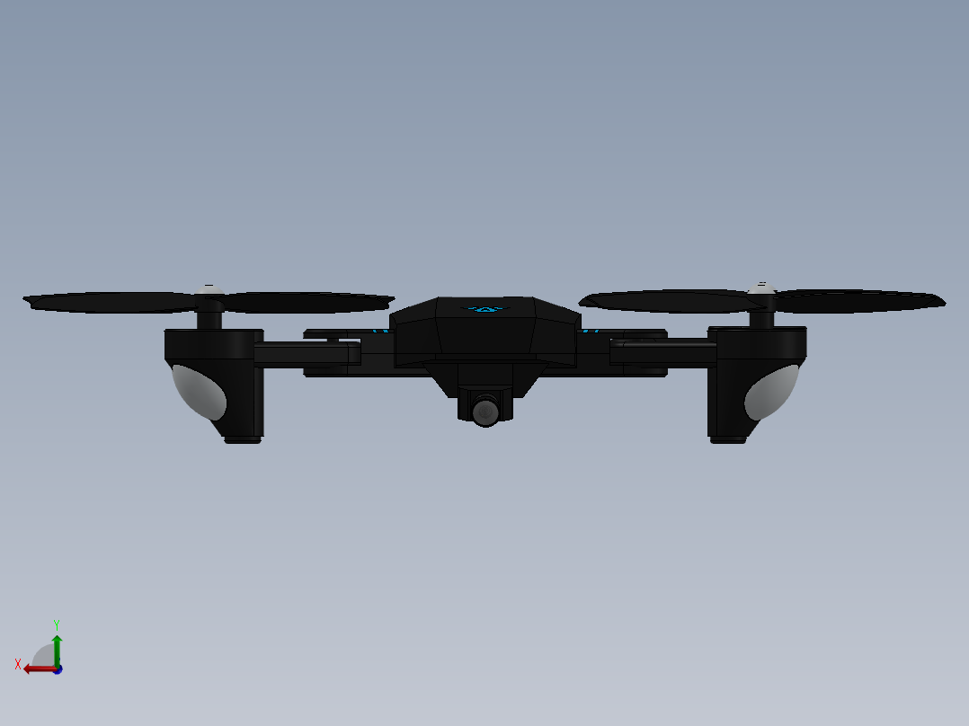 摆动缸机构、无人机后视图