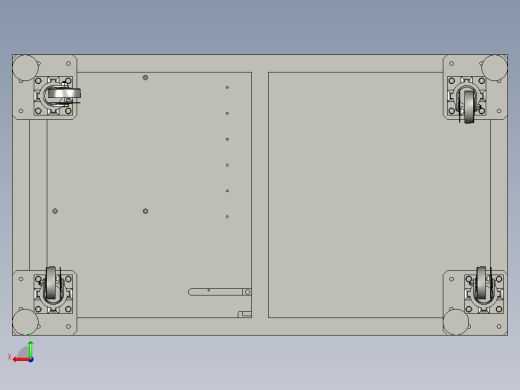 负极电池极片放料机后视缩略图
