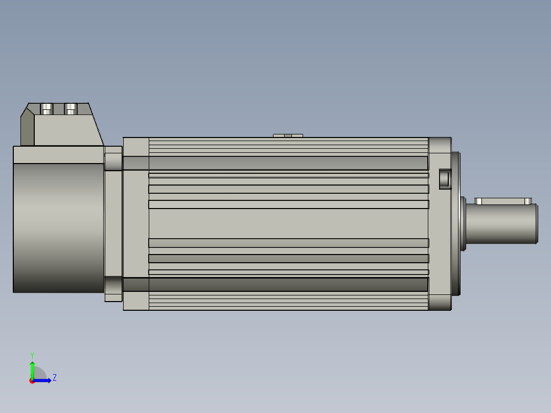 伺服电机60ST-M01330左视图
