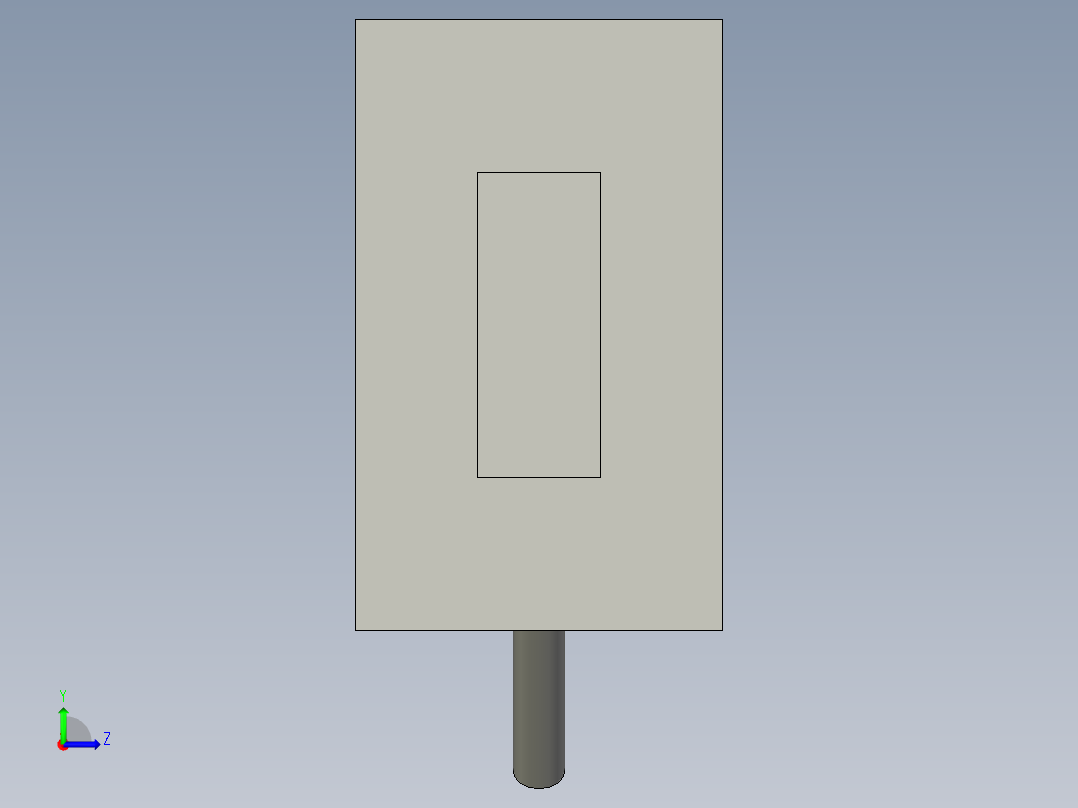 LV-H100光电开关接受左视图