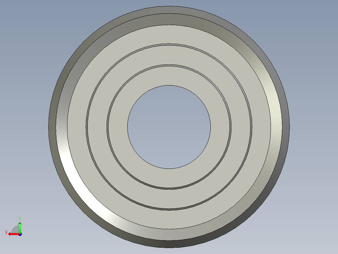 圆孔小凸缘型精确圆弧齿5GT-B同步轮支持定制SLA16-5GT090-B-H10后视图