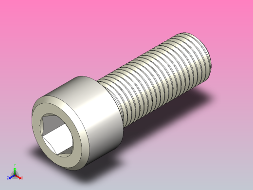 DIN_EN_ISO_4762_M42x110.ipt内六角螺钉