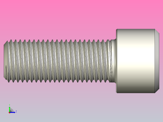 DIN_EN_ISO_4762_M42x110.ipt内六角螺钉左视缩略图