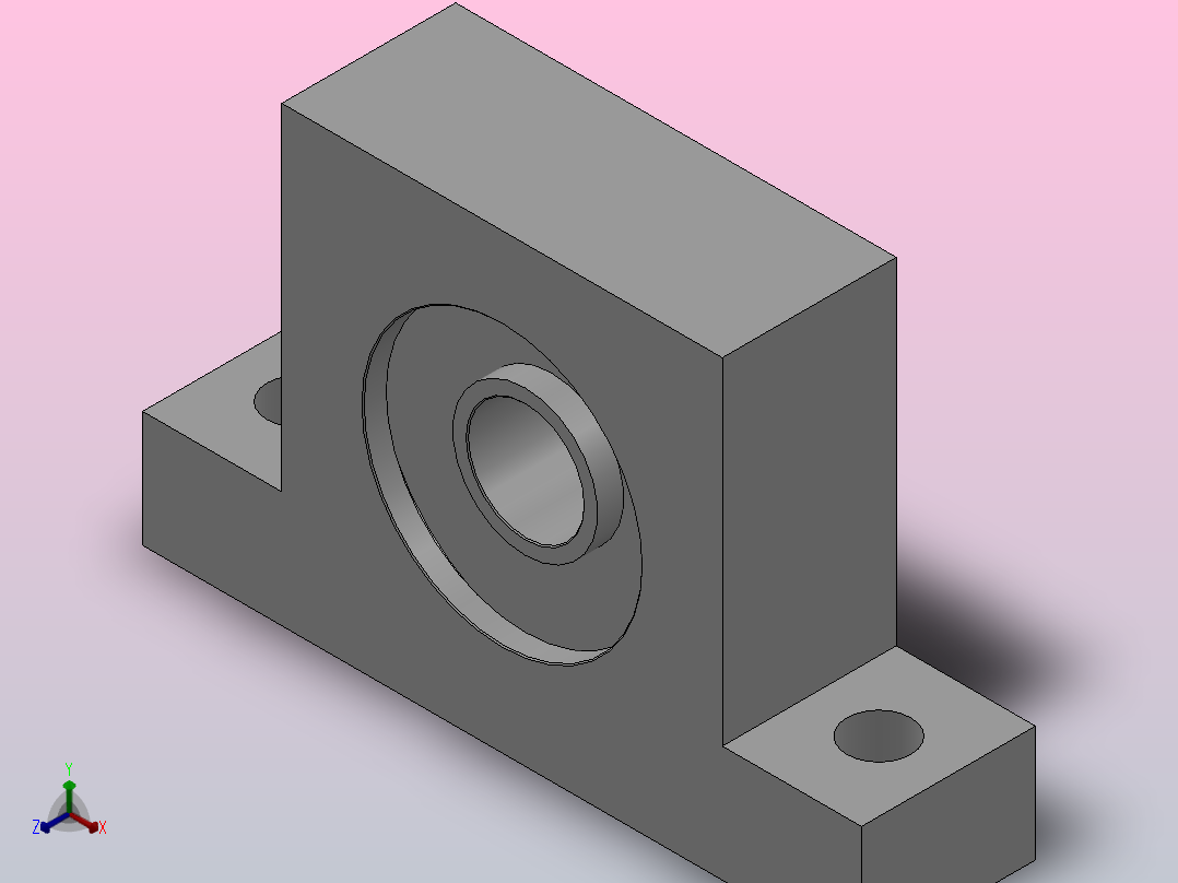 T型高度选择型轴承座组件_BTC-6200-2Z-20-A主视图