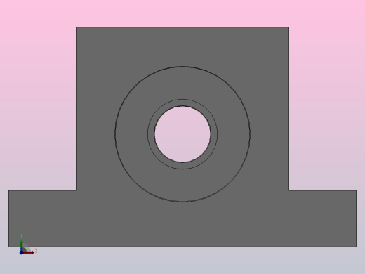 T型高度选择型轴承座组件_BTC-6200-2Z-20-A前视缩略图