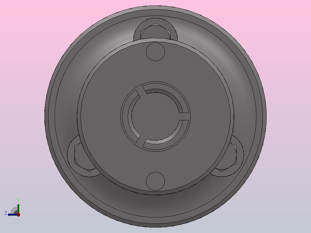 CL中空筒夹夹头[CL-30]右视图
