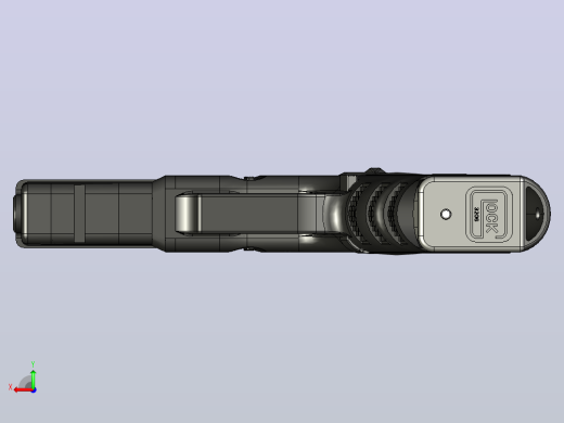 Glock 18C手枪参考模型后视缩略图