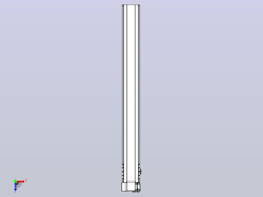 皮带直线轴半封闭可选导轨TPA-HNB-175D-140-L1450-LP-Y-P75-N3俯视缩略图