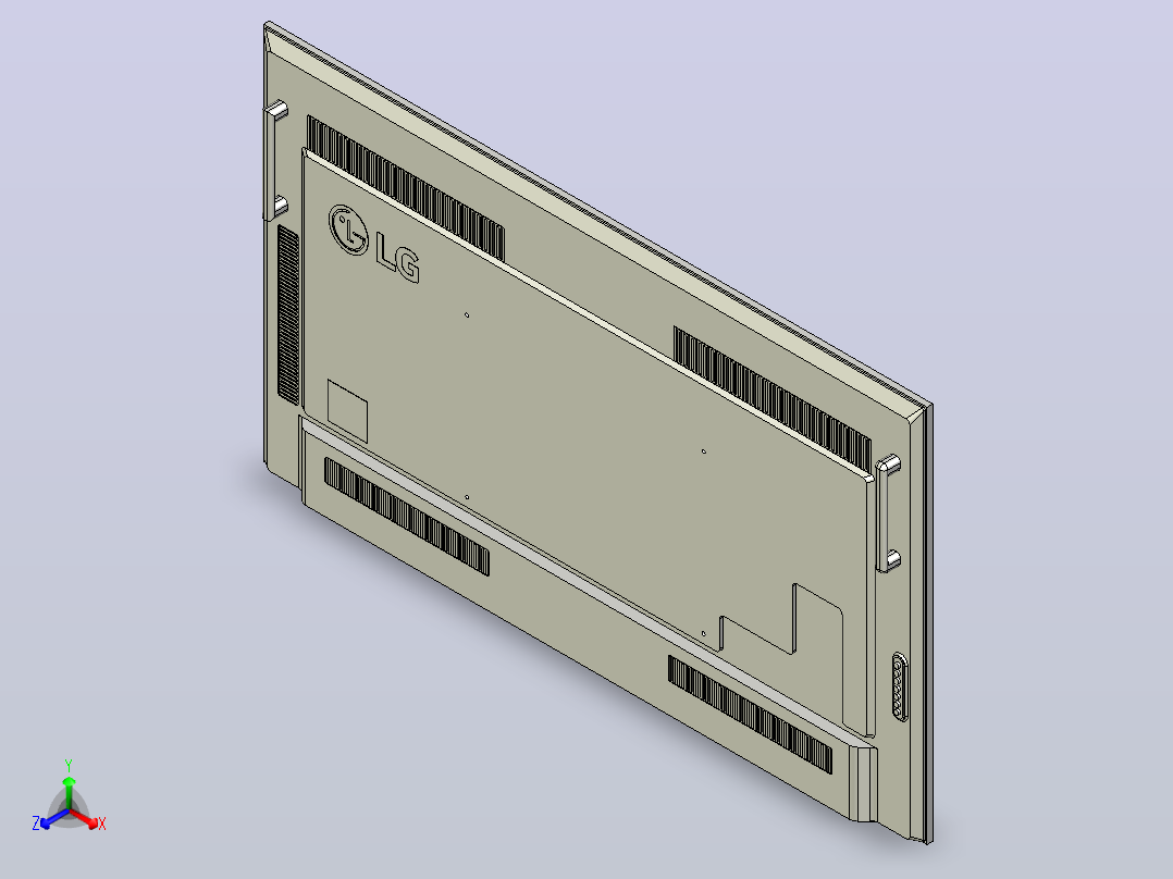 lg uhf h  ips超高清标牌显示器主视图