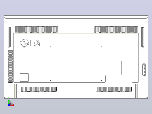 lg uhf h  ips超高清标牌显示器前视缩略图