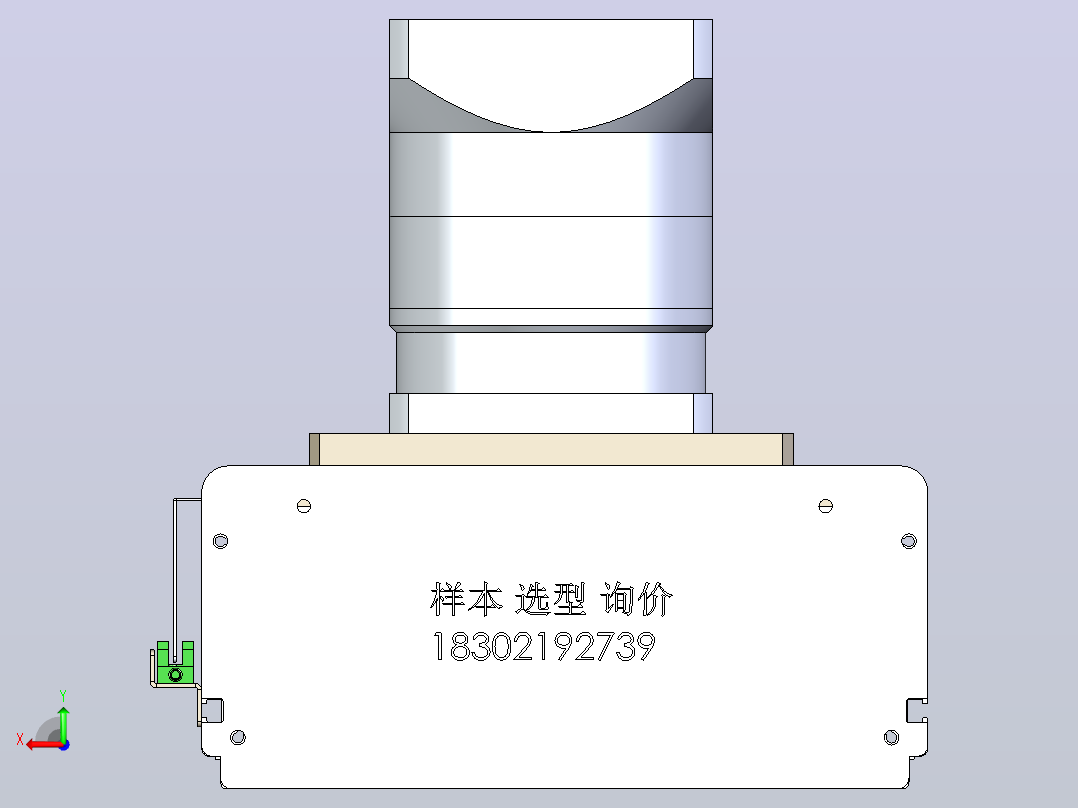 RDM270-3000齿轮齿条模组后视图