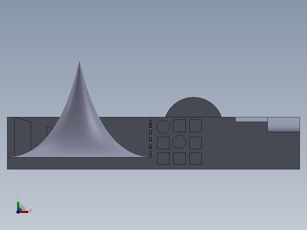 3D打印机公差测试前视图
