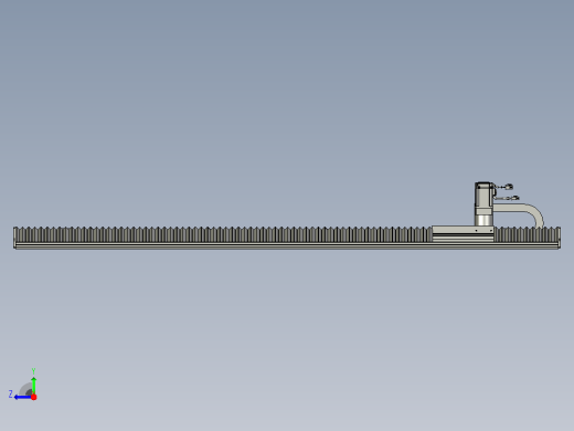 TM14F-L3-1200-BC-T400W-A2-MB-3M齿轮齿条型右视缩略图
