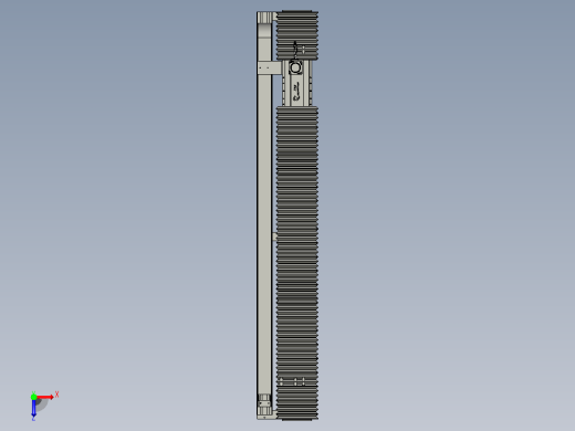 TM14F-L3-1200-BC-T400W-A2-MB-3M齿轮齿条型俯视缩略图