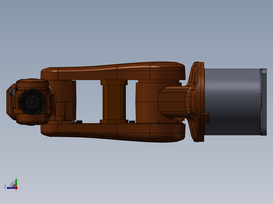 ABB IRB 120 右视图