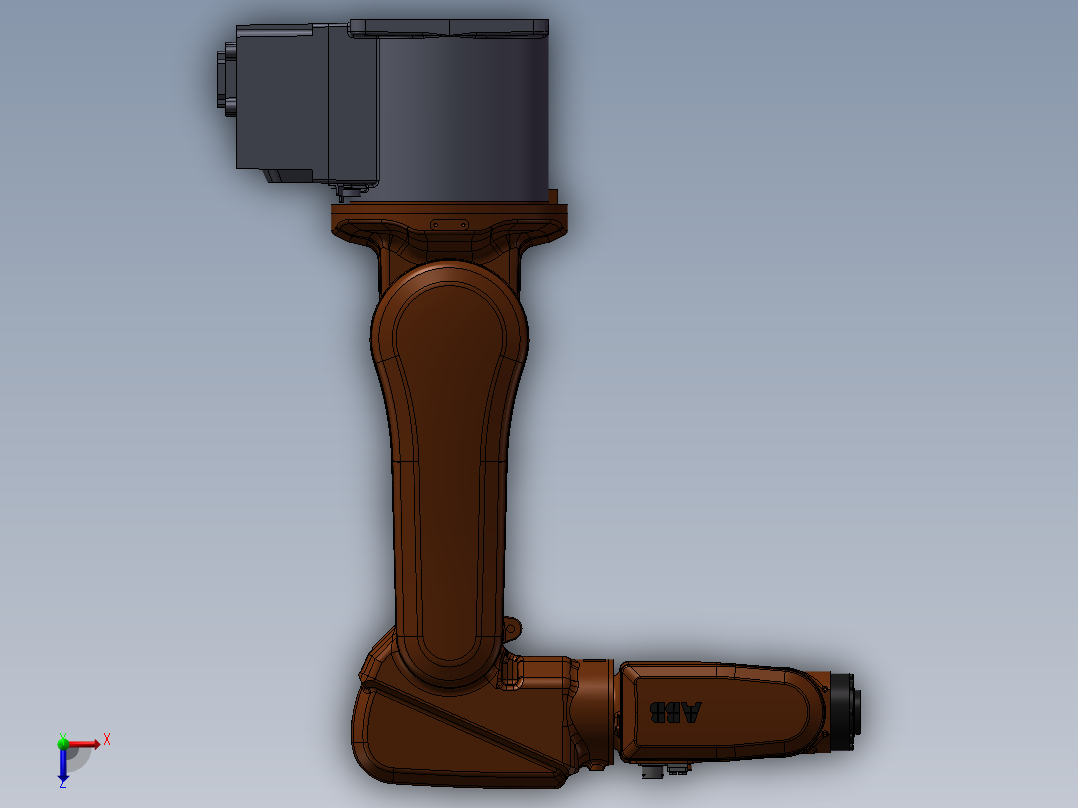 ABB IRB 120 俯视图