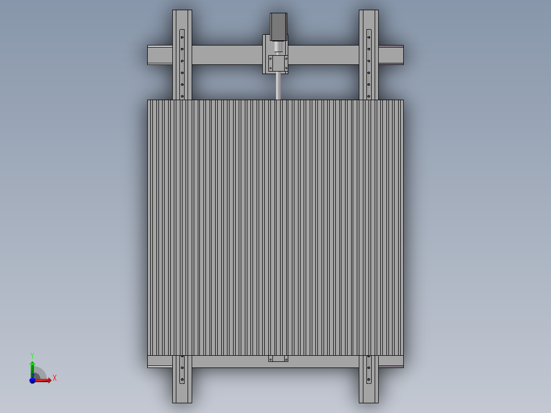 迷你字雕刻机前视图