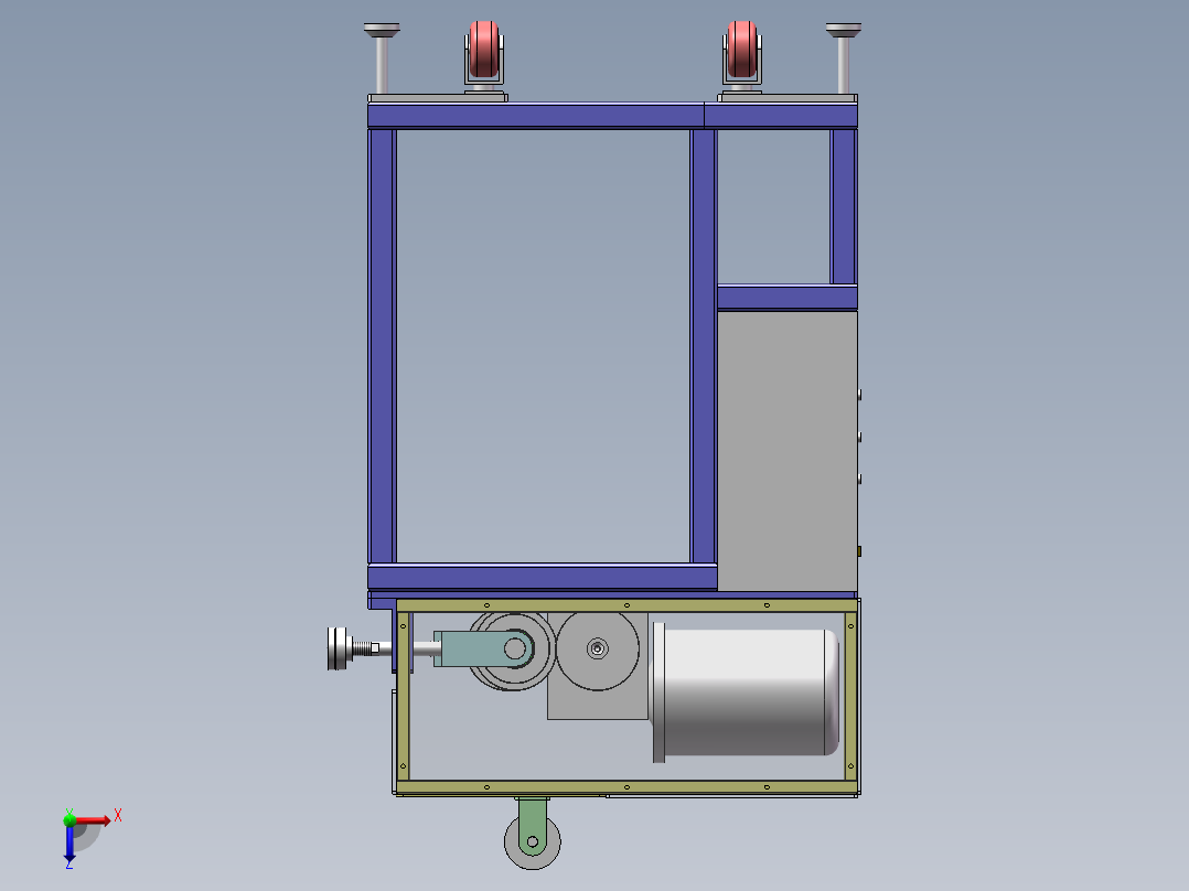 2022.06月-原料回收机sw18可编辑俯视图