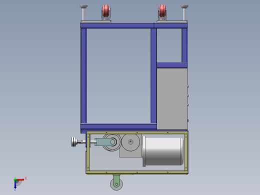 2022.06月-原料回收机sw18可编辑俯视缩略图