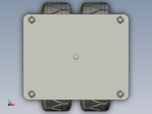 轮盘脚轮(1)前视缩略图