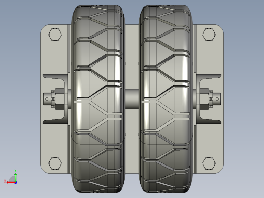 轮盘脚轮(1)后视缩略图