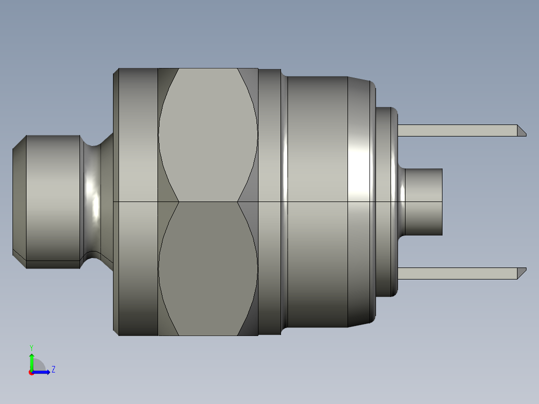手动接触左视图