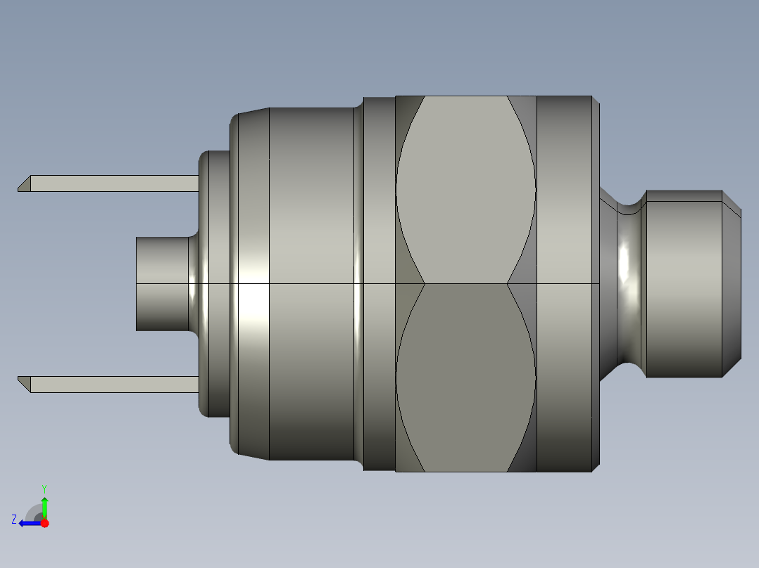 手动接触右视图