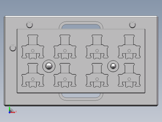 镭雕治具前视缩略图
