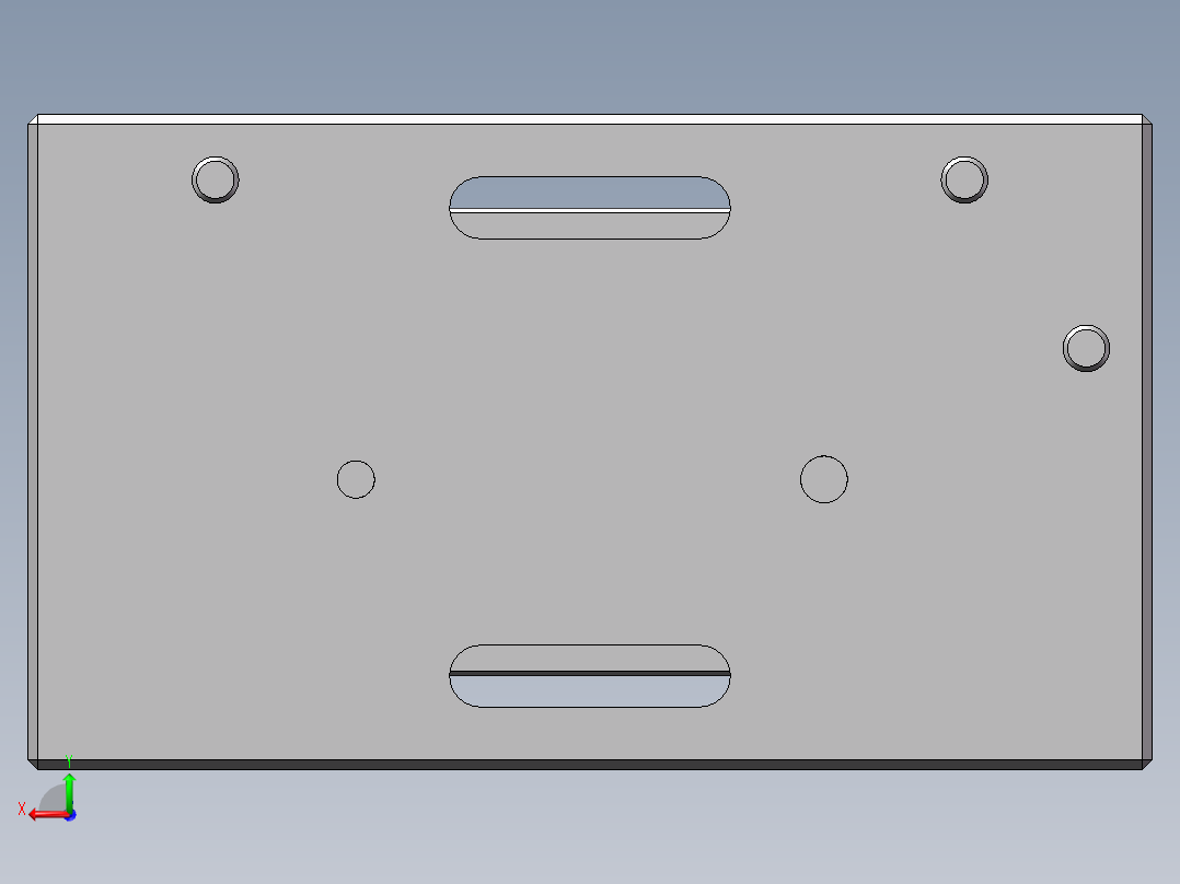 镭雕治具后视图