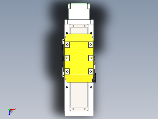 GTH内嵌丝杆全封闭GTH8-BM-400W俯视缩略图