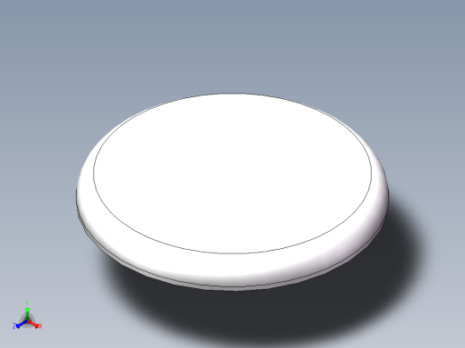 THB碟形封头DN1400正等轴测缩略图