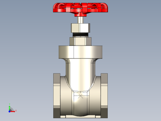 阀门模型-___DN50前视缩略图