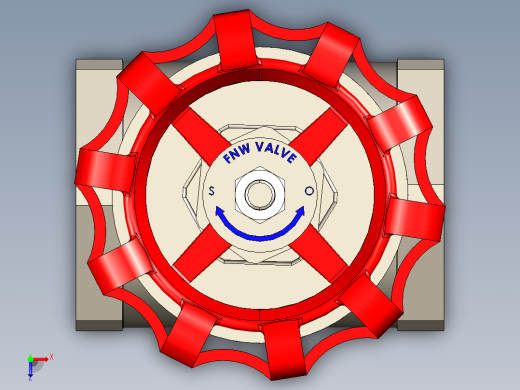 阀门模型-___DN50俯视缩略图