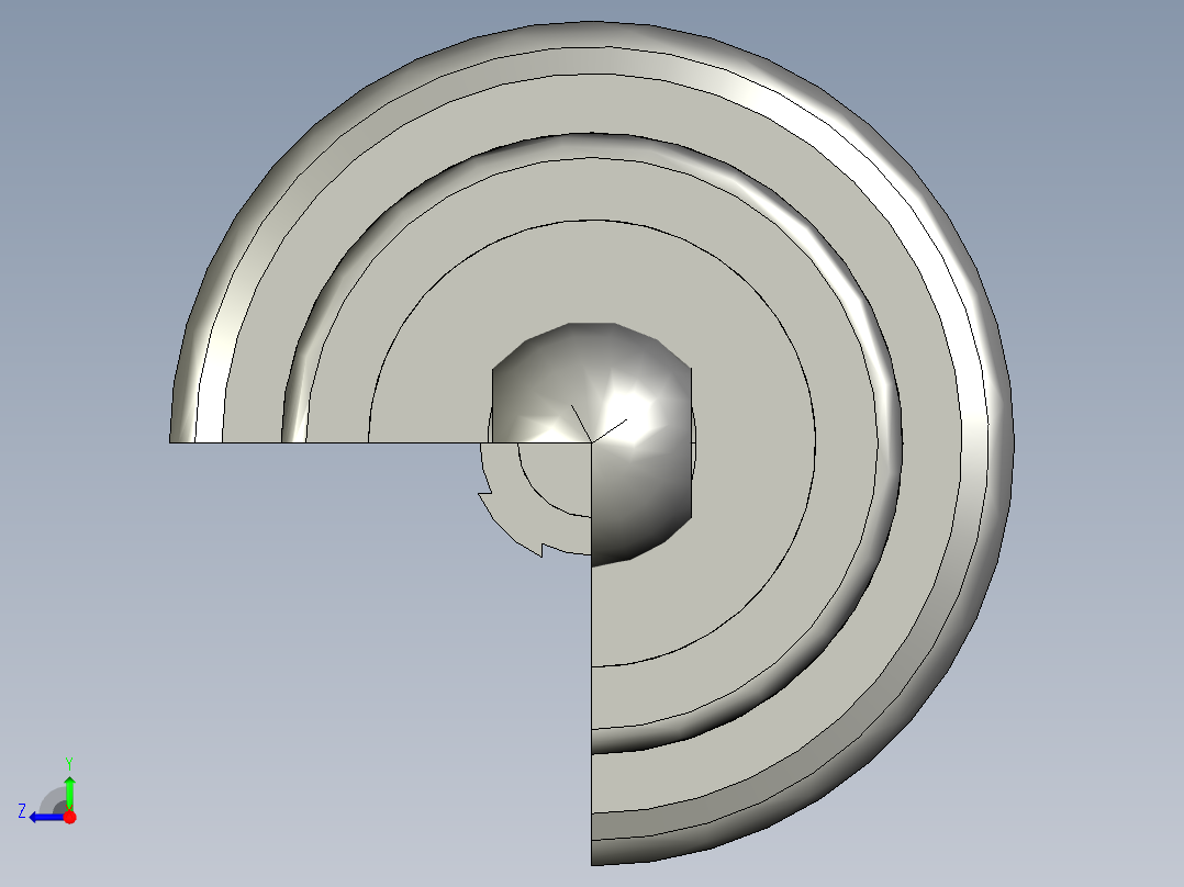 汽车半主动悬架磁流变减震器的设计及仿真【带proe三维图】【12张cad图纸pdf毕业论文】=====赏15右视图
