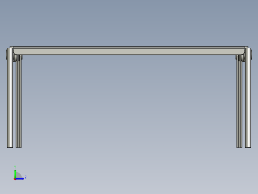 折叠式野营烤架左视缩略图