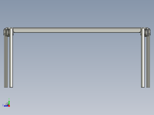 折叠式野营烤架右视缩略图