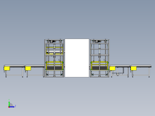 皮带提升机左视缩略图