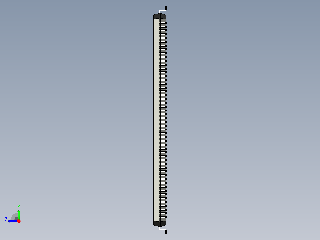 元器件3D封装LQFP208_FPT-208P-M0690右视图