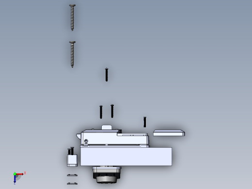 门锁俯视缩略图