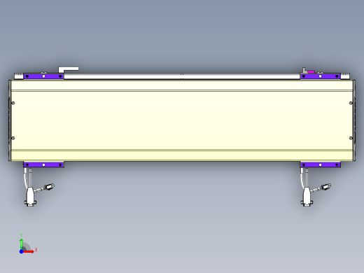 威洛博VL系列直线电机模组-2VL22H1-S600前视缩略图