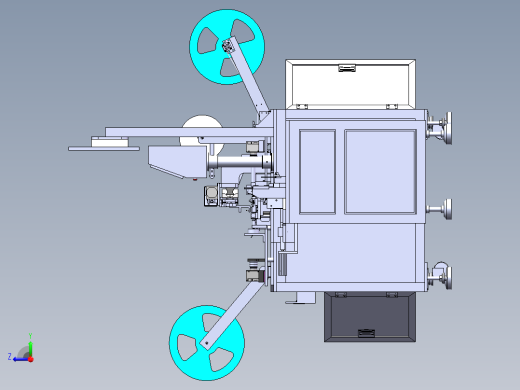 SATA7+6PIN自动检测包装机sw18可编辑右视缩略图