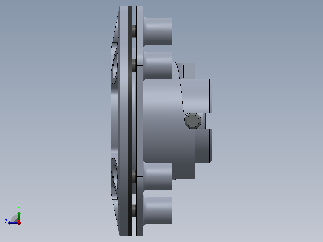 瓶盖、盖子(68)右视图