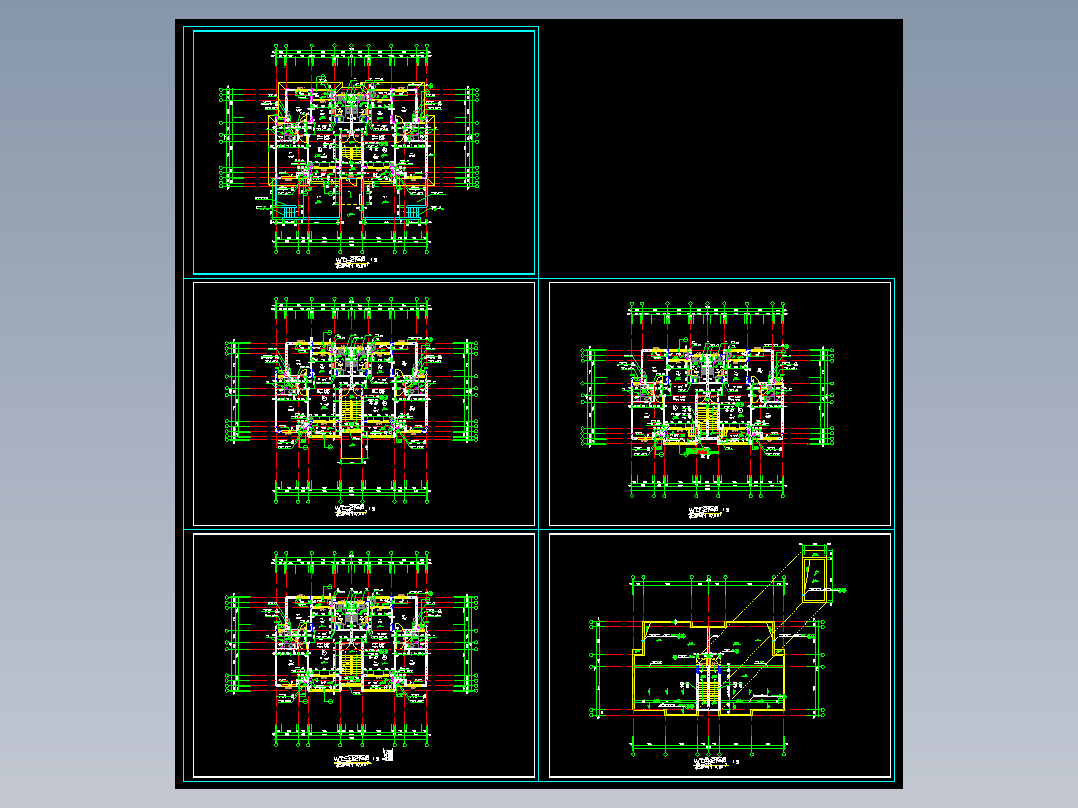 某商住楼户型图